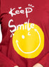 Brick Red Printed Long - Sleeve Design 15 - Khotwh